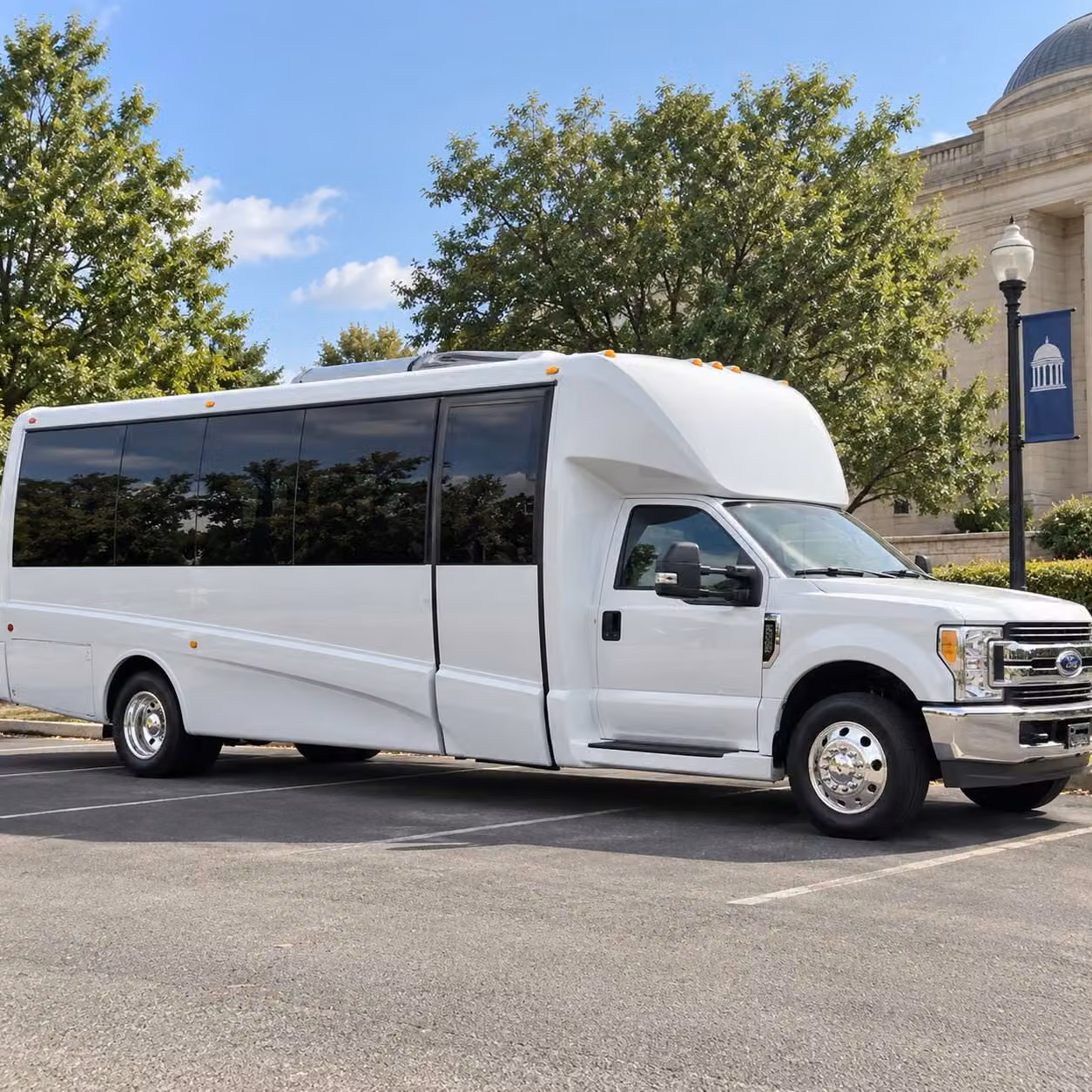 bloomington sports team fan bus rentals