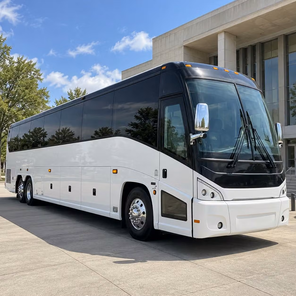 charter buses for large bloomington prom classes and after prom events