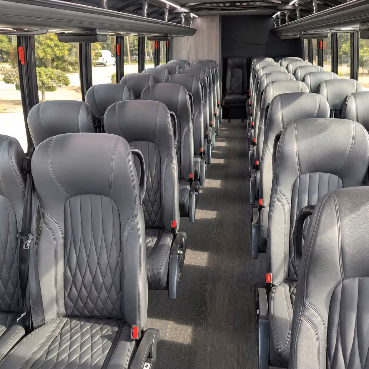 event transportation bus rentals in bloomington