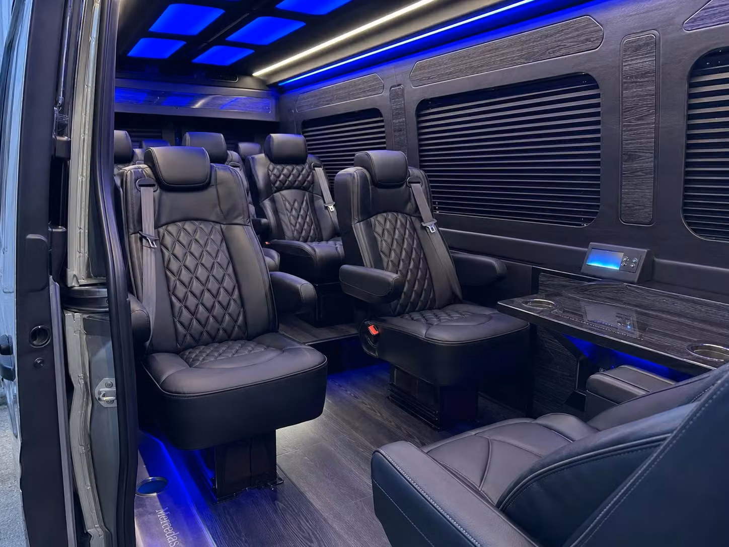 sprinter van transportation for groups and events across bloomington